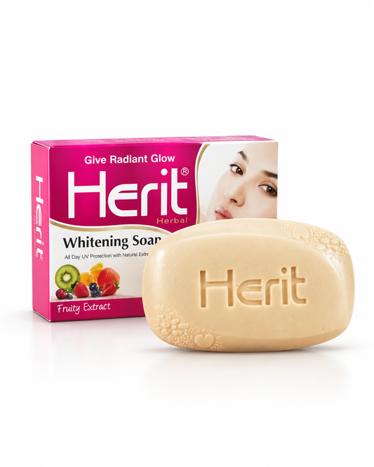 Herit Whitening Soap – Brightening Cleansing Bar