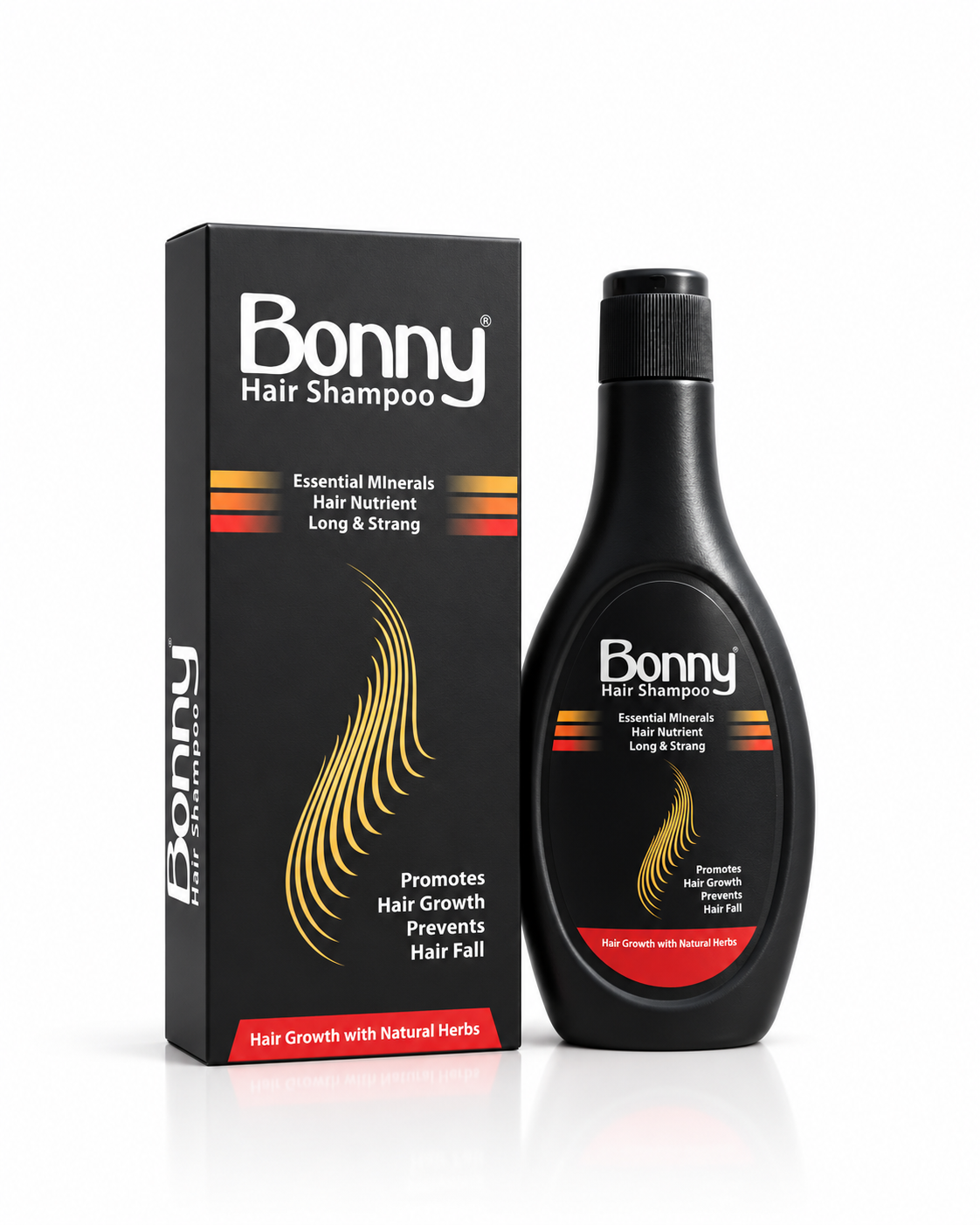 Bonny Hair Shampoo – Anti Hair Fall &amp; Growth Formula (195 ml)