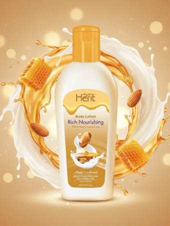 Herit Body Lotion – Honey & Almond